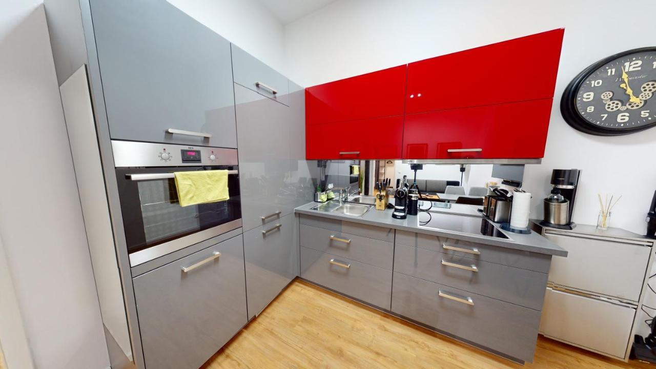 Sweethome - Luxus Pur - Grosse Kueche, Wifi Maagdenburg Buitenkant foto